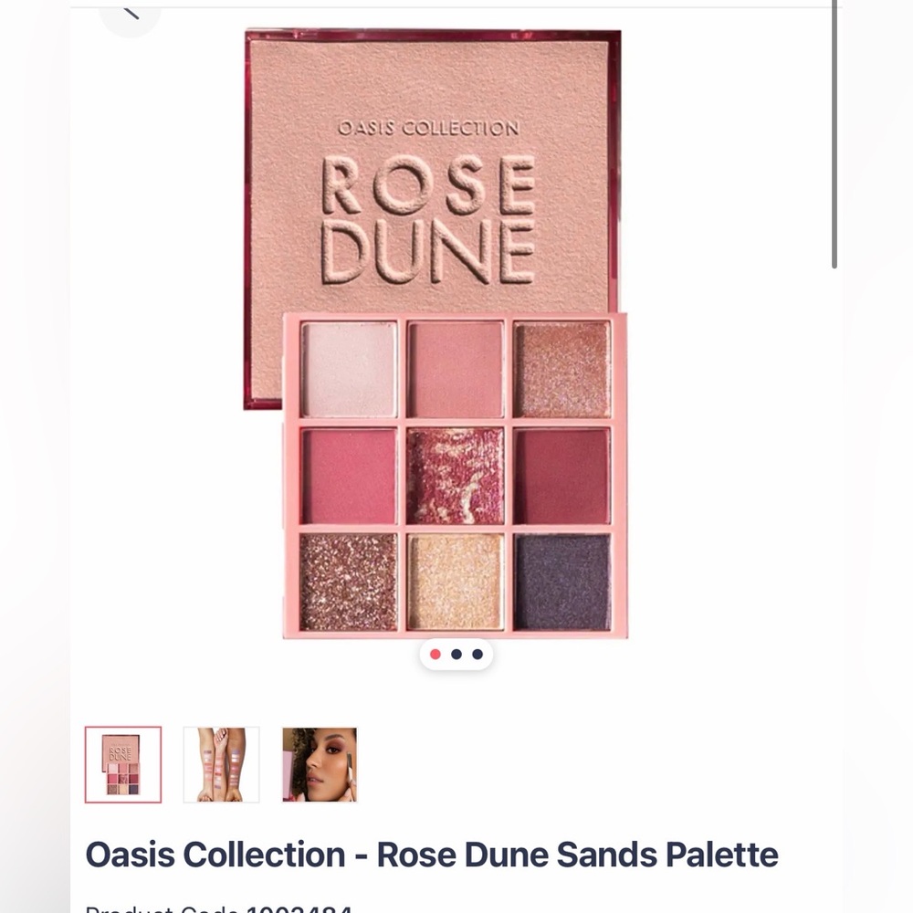 Farmasi Rose Dune Eyeshadow Palette
